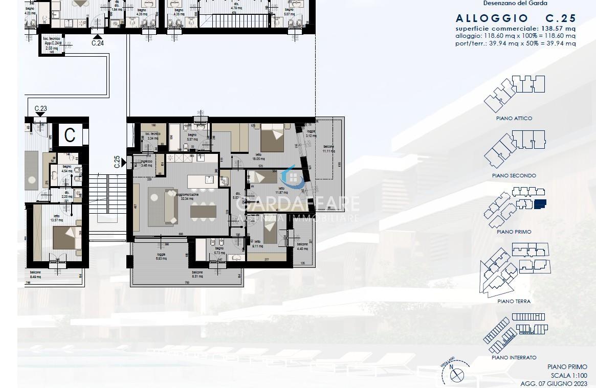 Apartment Luxus-Immobilien zum Verkauf in Desenzano del Garda - Cod. h05-22-49