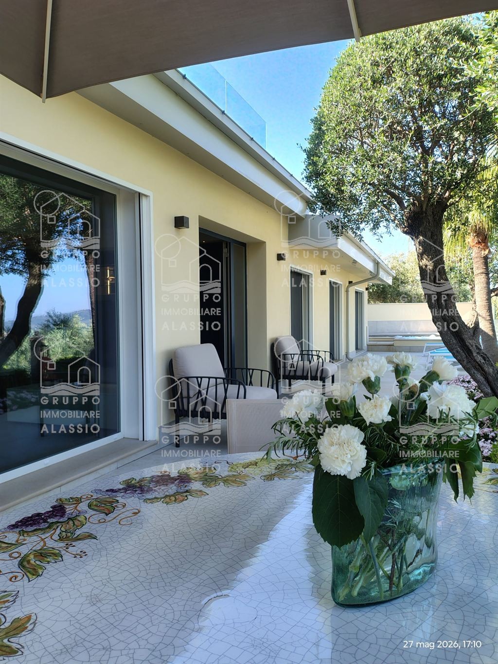 Splendida villa di nuova costruzione a Diano Gorleri, con vista mare bellissima