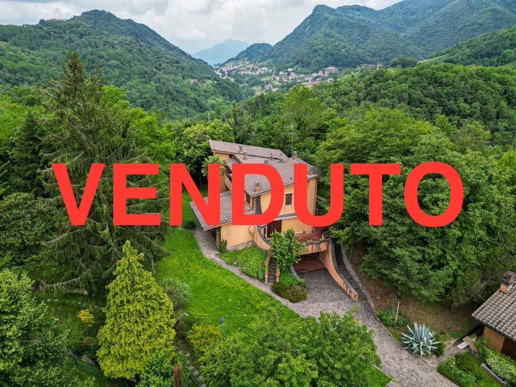 Vendita villa singola Caprino Bergamasco superficie 520m2