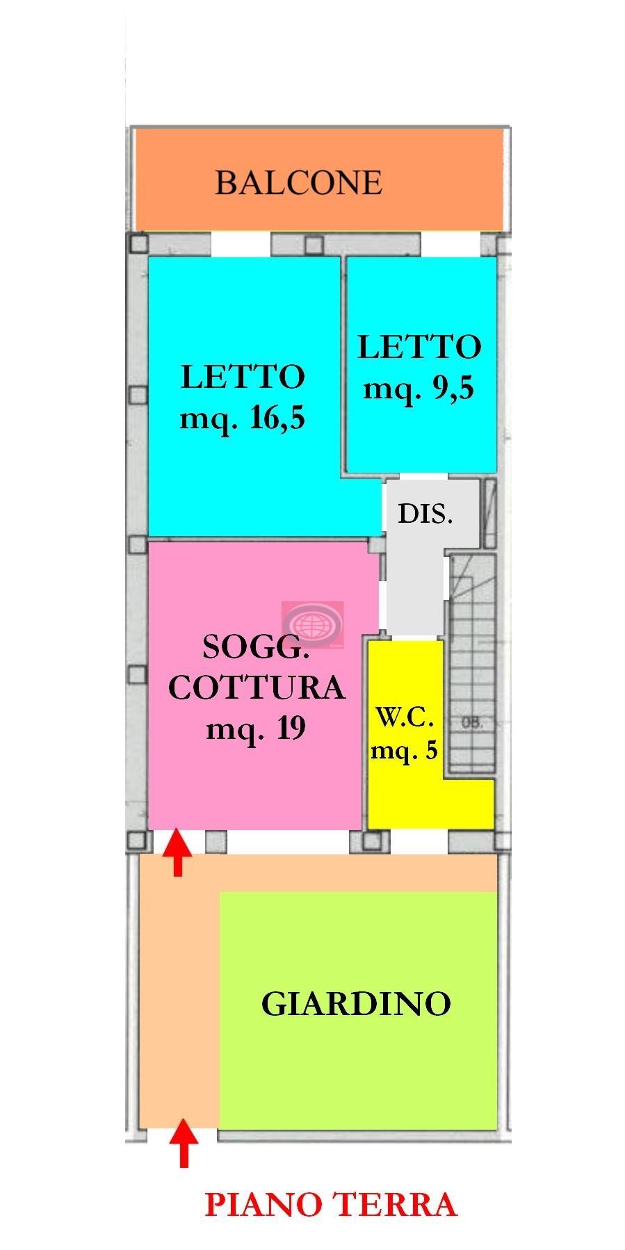 appartamento a Cesenatico 108 metri quadri