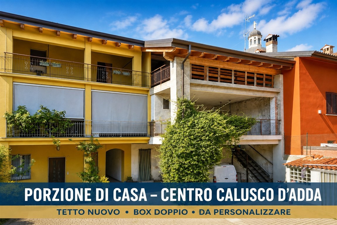 Vendita casa semindipendente Calusco d'Adda superficie 193m2