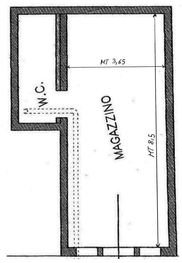magazzino a Chioggia 35 metri quadri